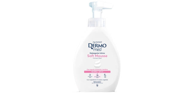 DERMOMED INTIMO SOFT MOUSSE SENSITIVE 600 ml Intimní pěna s neutrálním pH                                                                                                                                                                                 